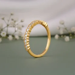 Gold Classic Whisper Lab Grown Diamond Ring