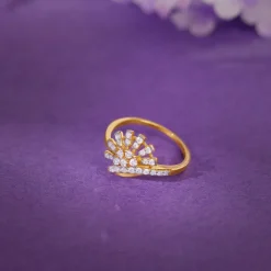 Gold Dawnlight Lab Grown Diamond Ring