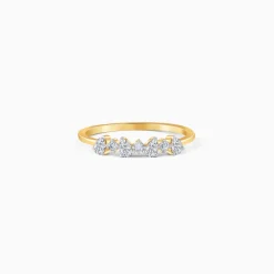 Gold Dew Shine Lab Grown Diamond Ring