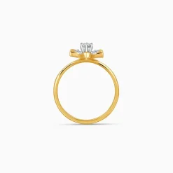 Gold Dewkiss Lab Grown Diamond Ring