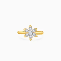Gold Dewkiss Lab Grown Diamond Ring