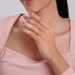 Gold Eden Lab Grown Diamond Ring