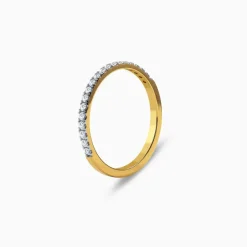 Gold Effortless Flex Lab Grown Diamond Ring (Size 12)