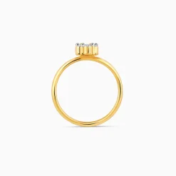 Gold Elegant Spark Diamond Ring