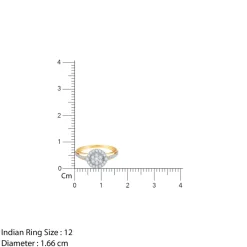 Gold Epireal Lab Grown Diamond Ring