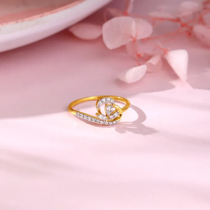 Gold Eternal Blossom Diamond Ring