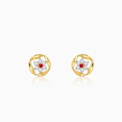 Gold Everbloom Lab Grown Diamond Studs