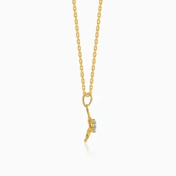 Gold Everlasting Vine Lab Grown Diamond Pendant