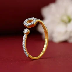 Gold Evermore Lab Grown Diamond Ring