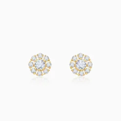 Gold Favourite Bloom Lab Grown Diamond Studs