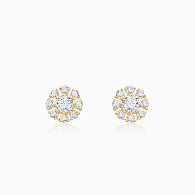Gold Favourite Bloom Lab Grown Diamond Studs