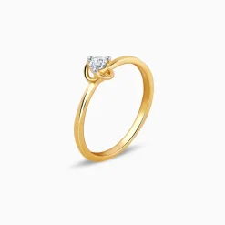 Gold Glamorous Grace Lab Grown Diamond Ring