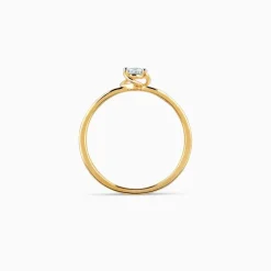 Gold Glamorous Grace Lab Grown Diamond Ring