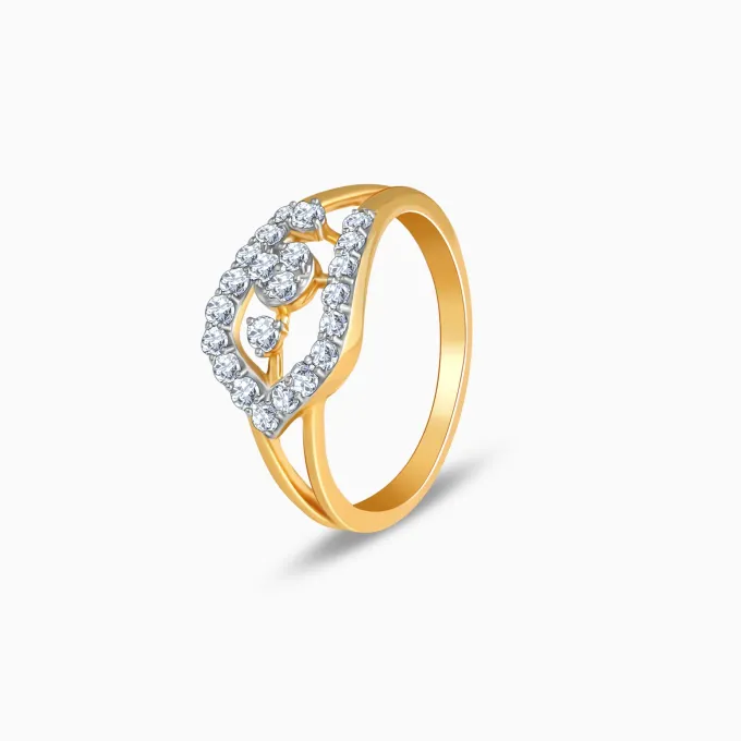 Gold Glorious Lab Grown Diamond Ring