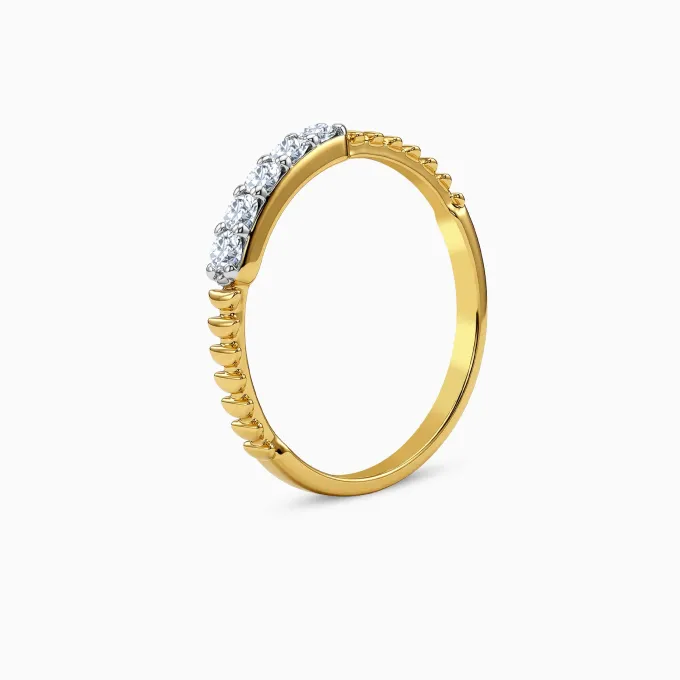 Gold Graceified Lab Grown Diamond Ring (Size 12)