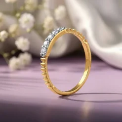 Gold Graceified Lab Grown Diamond Ring (Size 12)