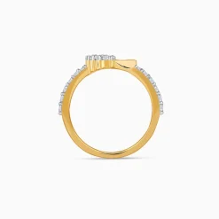 Gold Heartlight Lab Grown Diamond Ring
