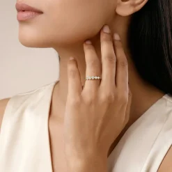 Gold Imber Lab Grown Diamond Ring (Size 12)