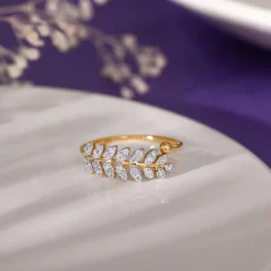 Gold Infinite Moments Diamond Ring