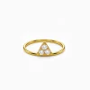 Gold Infinite Prism Lab Grown Diamond Ring (Size 12)