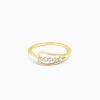 Gold Love for Sparkles Lab Grown Diamond Ring (Size 13)