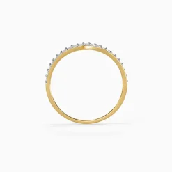 Gold Lumen Gaze Lab Grown Diamond Ring (Size 12)