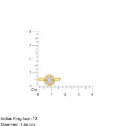 Gold Lumière Bloom Lab Grown Diamond Ring