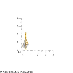 Gold Luna Voyage Lab Grown Diamond Pendant