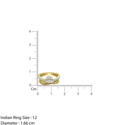 Gold Lyla Lab Grown Diamond Ring (Size 12)