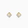 Gold Lyra Lab Grown Diamond Earrings
