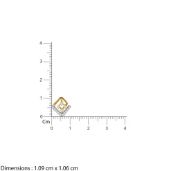 Gold Lyra Lab Grown Diamond Earrings