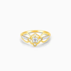 Gold Majestic Elegance Diamond Ring