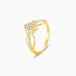 Gold Majestic Elegance Diamond Ring