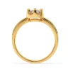 Gold Majestic Promise Solitaire Diamond Ring