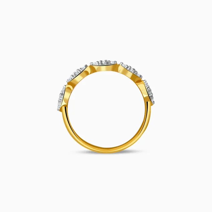 Gold Marea Lab Growm Diamond Ring
