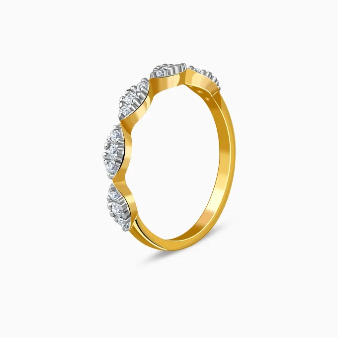 Gold Marea Lab Growm Diamond Ring
