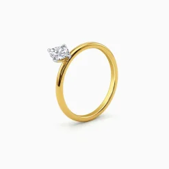 Gold Marquise Muse Lab Grown Diamond Ring (Size 12)