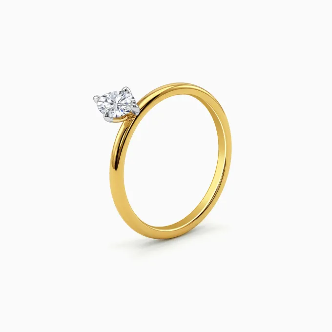 Gold Marquise Muse Lab Grown Diamond Ring (Size 12)