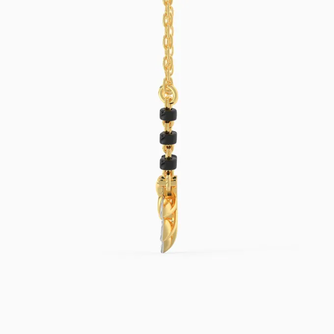 Gold Mellow Diamond Mangalsutra
