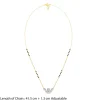 Gold Monica Lab Grown Diamond Mangalsutra