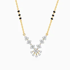 Gold Nethra Lab Grown Diamond Mangalsutra