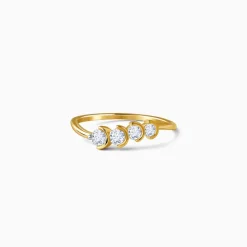 Gold Noira Lab Grown Diamond Ring