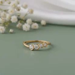 Gold Noira Lab Grown Diamond Ring