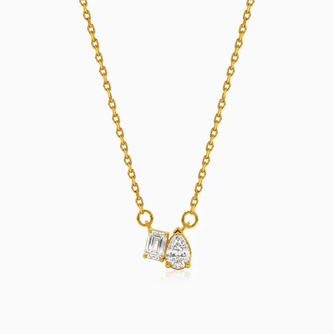 Gold Nova Luxe Lab Grown Diamond Necklace