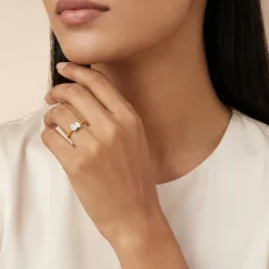 Gold Nova Luxe Lab Grown Diamond Ring (Size 12)