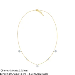 Gold Novae Diamond Necklace