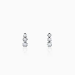 Gold Orvya Lab Grown Diamond Earrings