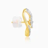Gold Pear Elegance Diamond Earrings