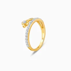 Gold Prong Lab Grown Diamond Ring