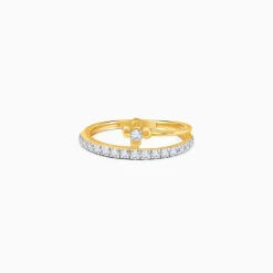 Gold Prong Lab Grown Diamond Ring